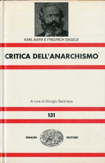 Critica dell'anarchismo.