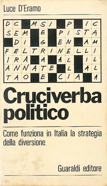 Cruciverba politico. Come funziona in Italia la strategia della diversione.