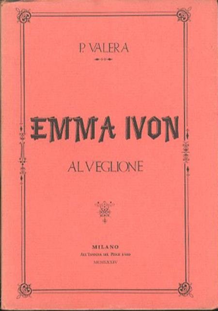 Emma Ivon al veglione.