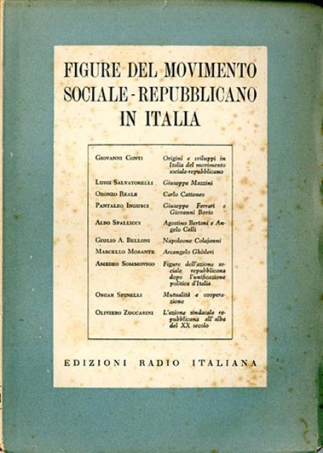 Figure del movimento sociale-repubblicano in Italia.