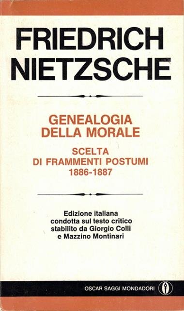 Genealogia della morale : scelta di Frammenti postumi (1886-1887). | Immagine principale