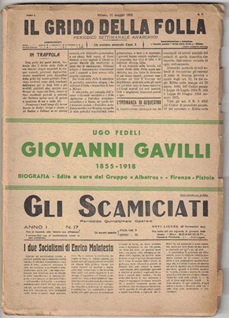 Giovanni Gavilli, 1855-1918. Biografia.
