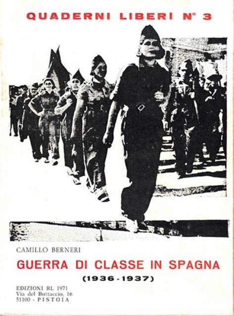 Guerra di classe in Spagna (1936-1937). | Immagine principale