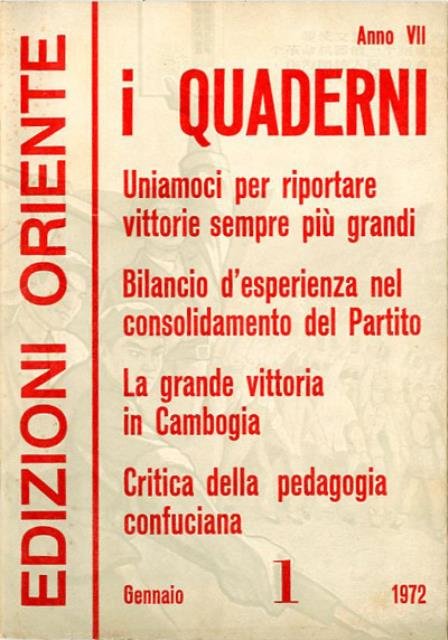 I Quaderni : rivista mensile. A. 7, n. 1 (gennaio …