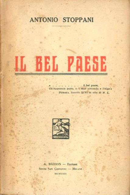 Il bel paese.