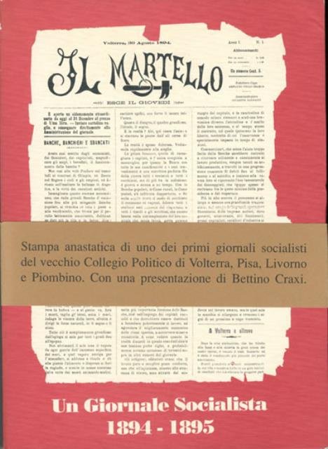 Il Martello un giornale socialista, 1894-1895.