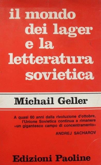 Il mondo dei lager e la letteratura sovietica. | Immagine principale