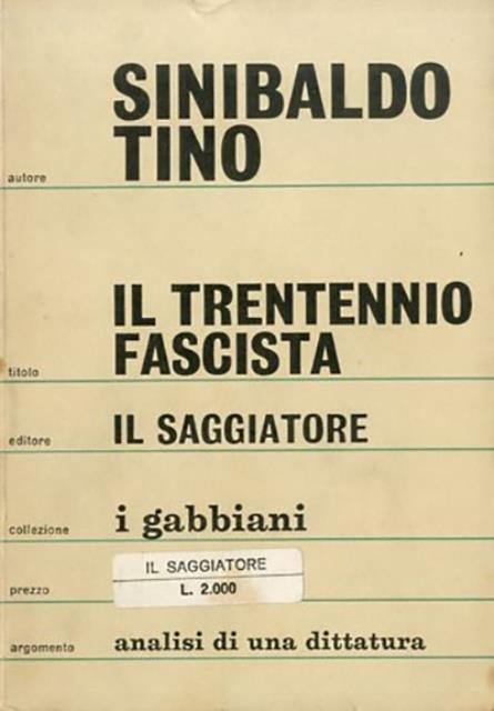 Il trentennio fascista. Analisi di una dittatura.