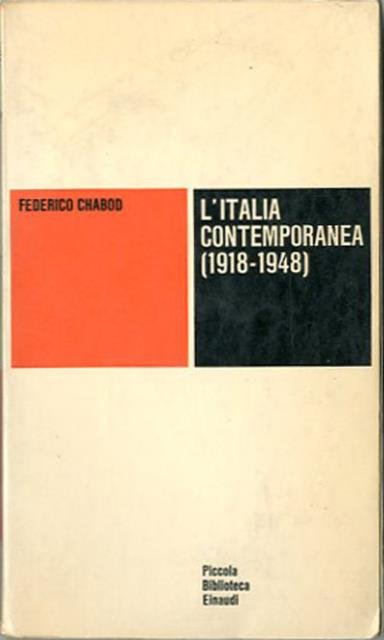 L'Italia contemporanea (1918-1948).