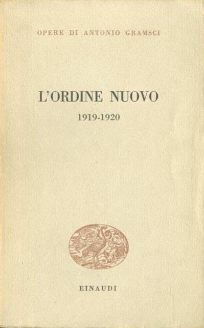 L'Ordine nuovo 1919-1920.