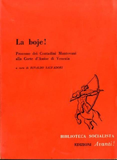 La boje!. Processo dei contadini mantovani alla Corte d'Assise di …