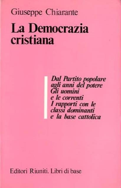 La Democrazia Cristiana.