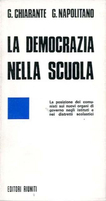 La democrazia nella scuola.