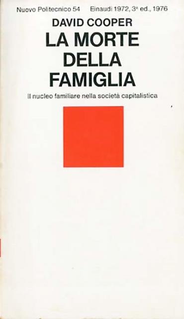 La morte della famiglia. Il nucleo familiare nella società capitalistica.