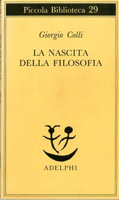 La nascita della filosofia.