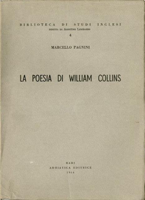 La poesia di William Collins.