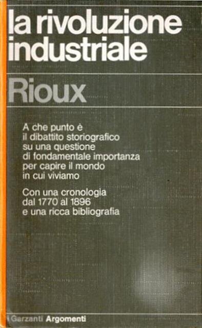 La rivoluzione industriale 1780-1880.