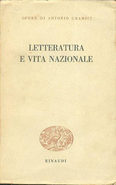 Letteratura e vita nazionale.