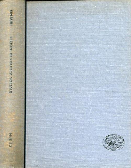 Lezioni di politica sociale.