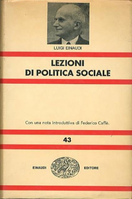 Lezioni di politica sociale.