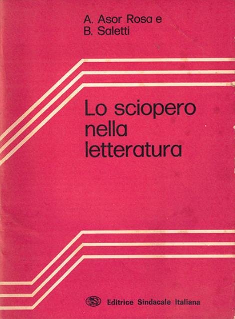 Lo sciopero nella letteratura. | Immagine principale