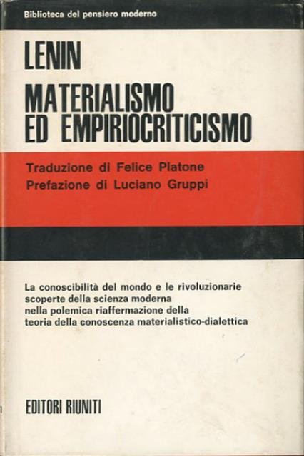 Materialismo ed empiriocriticismo.