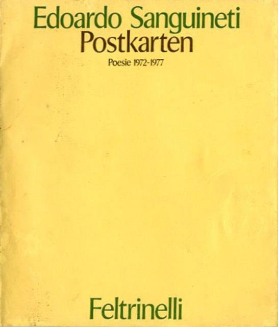 Postkarten. Poesie 1972-1977.