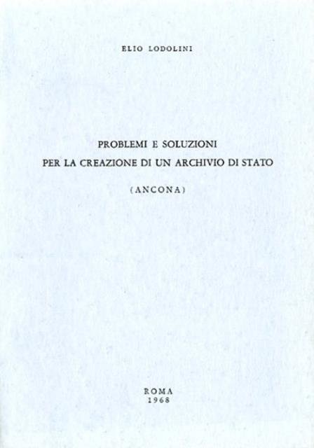 Problemi e soluzioni per la creazione di un archivio di …