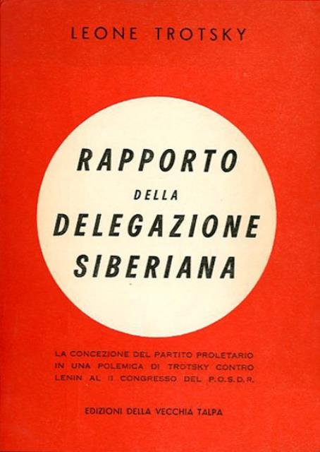 Rapporto della delegazione siberiana.