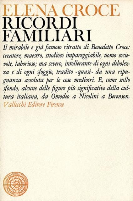 Ricordi familiari e altri saggi.