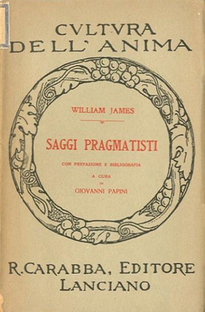 Saggi pragmatisti. 1910.