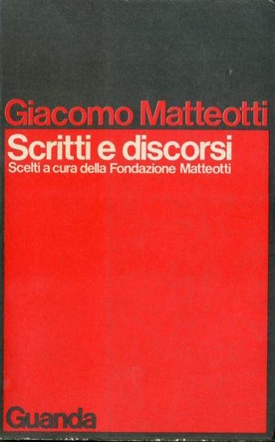 Scritti e discorsi.