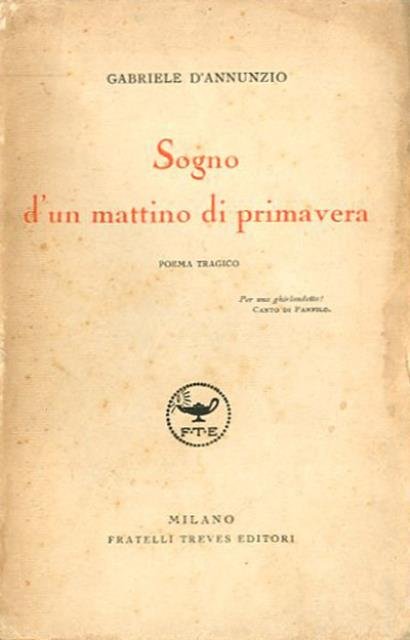 Sogno d'un mattino di primavera. Poema tragico.