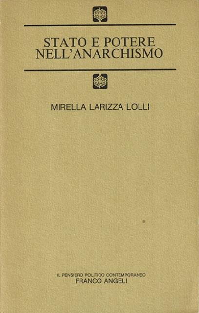 Stato e potere nell'anarchismo.