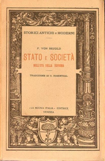 Stato e società nell'età della riforma. post 1920?