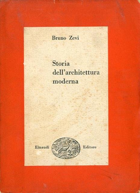 Storia dell'architettura moderna.
