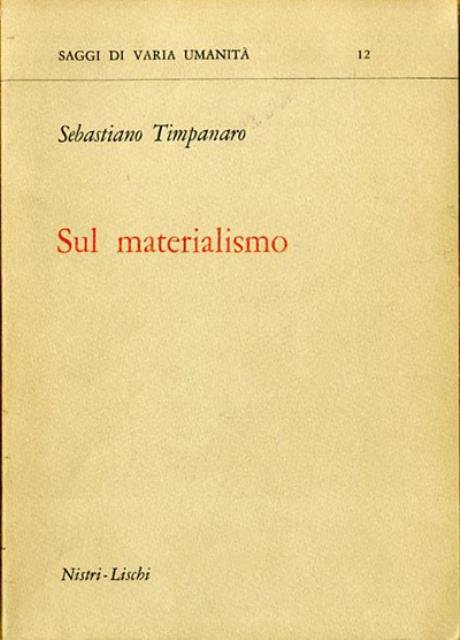 Sul materialismo.