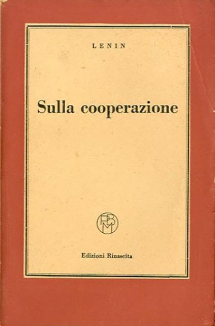 Sulla cooperazione.
