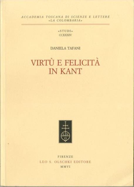 Virtù e felicità in Kant.