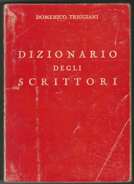 Dizionario degli scrittori.