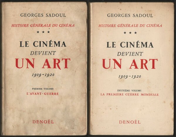 Le cinéma devient un art 1909-1920. Premier volume L'avant-guerre [Deuxième …