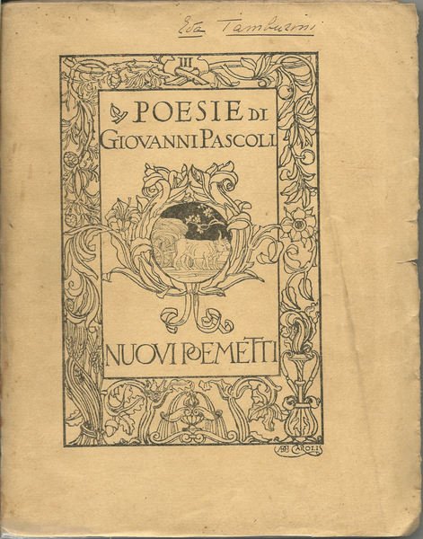 Nuovi poemetti.