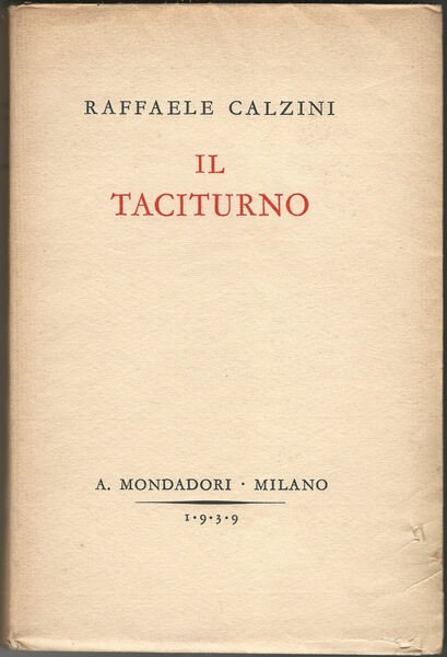 Il taciturno.