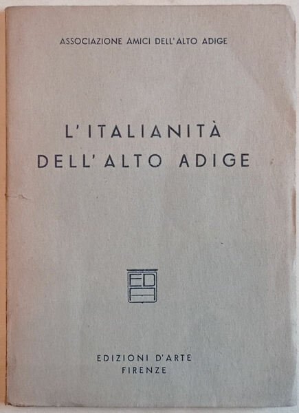 L'italianità dell'Alto Adige.