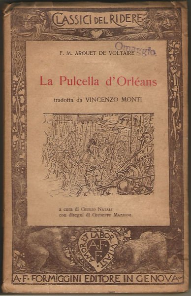 La Pulcella d'Orléans tradotta da Vincenzo Monti.