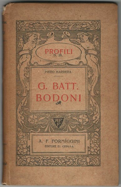 Gio. Batt. Bodoni.