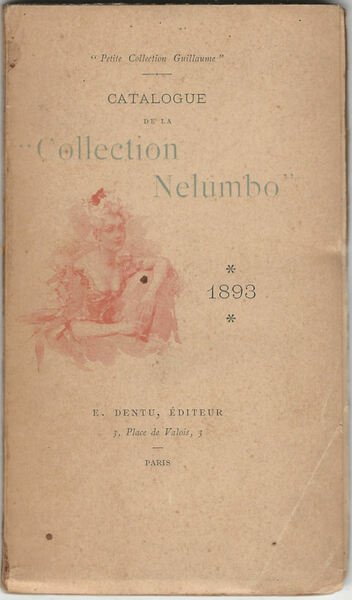 Catalogue de la "Collection Nelumbo" 1893 . | Immagine Gallery 1