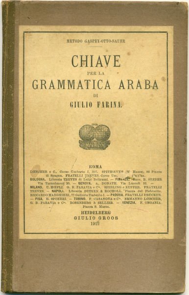 Chiave per la grammatica araba.