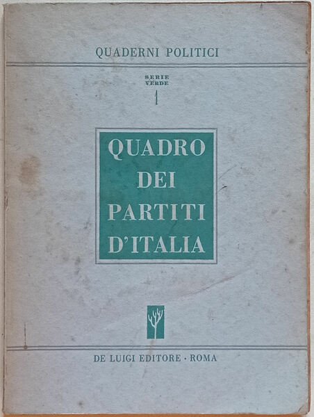 Quadro dei partiti d'Italia.