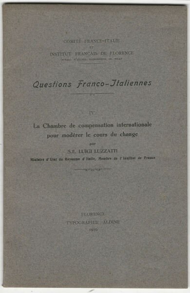 La Chambre de compensation internationale pour modérer le cours du …